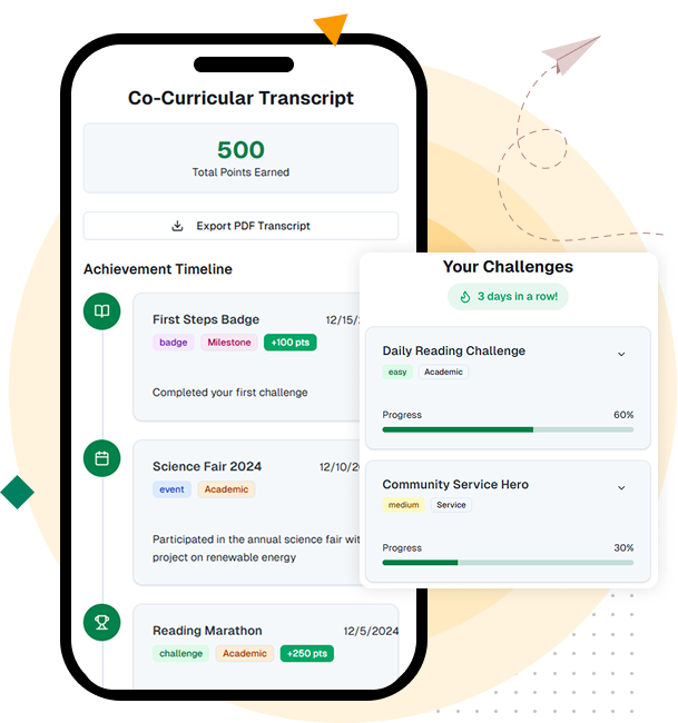 Gamification for student engagement with challenges, badges, and leaderboards