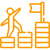 Upward trend line icon representing predictive modeling