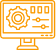 Line chart icon representing data-driven optimization