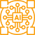 Robot icon representing AI