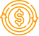 Dollar sign icon representing ROI measurement