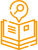 Student journey map icon