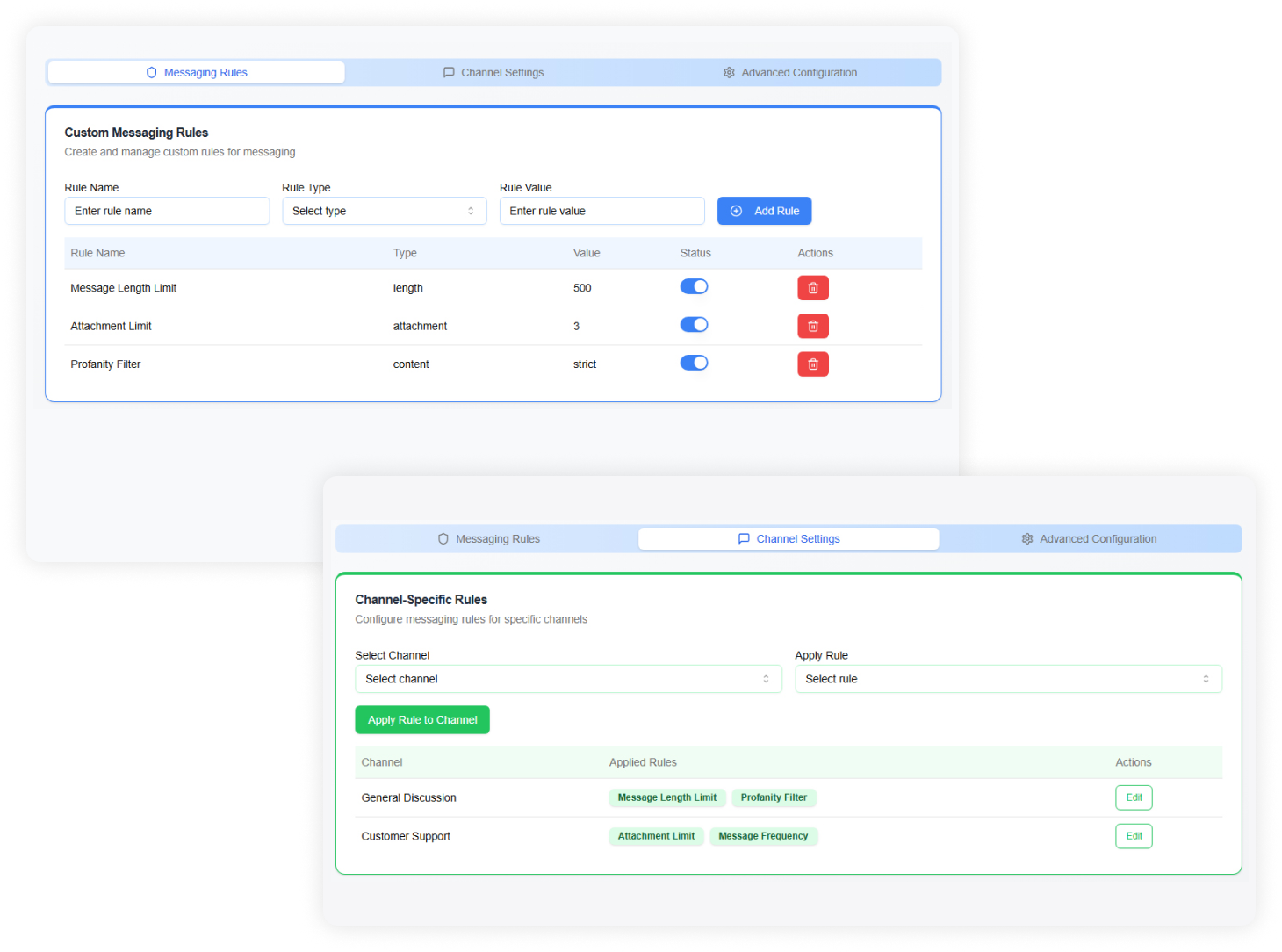 Illustration of AI-powered features like behavioral segmentation, dynamic rewards, predictive recommendations, automated campaigns, adaptive journeys, and real-time optimization