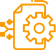 Icon depicting a line chart