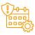 Open envelope with text icon
