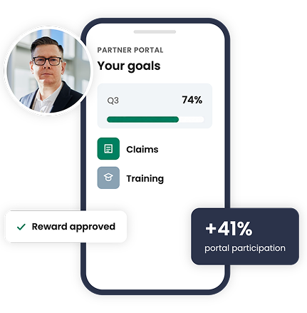 Give partners one place to act and track rewards
