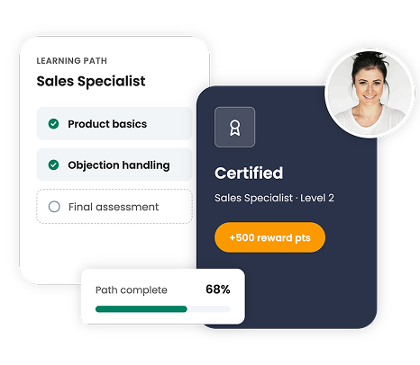Tie training and certification to partner rewards