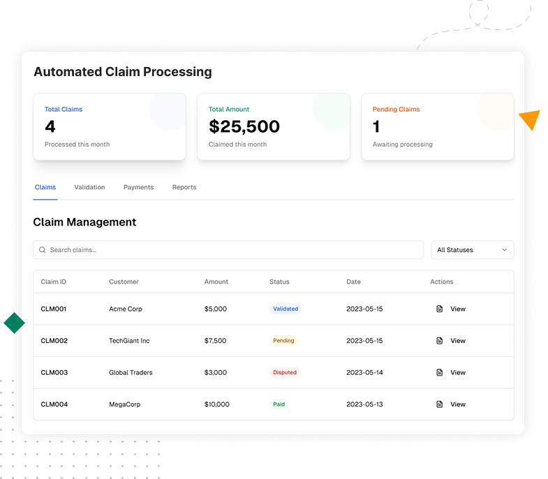 Illustration showcasing AI-powered rebate program personalization and optimization features