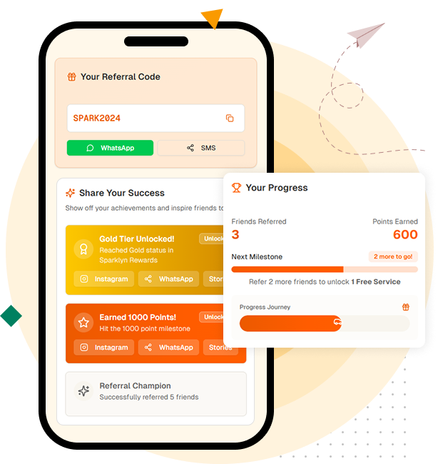 Rewards and gamification dashboard with leaderboards and loyalty tiers
