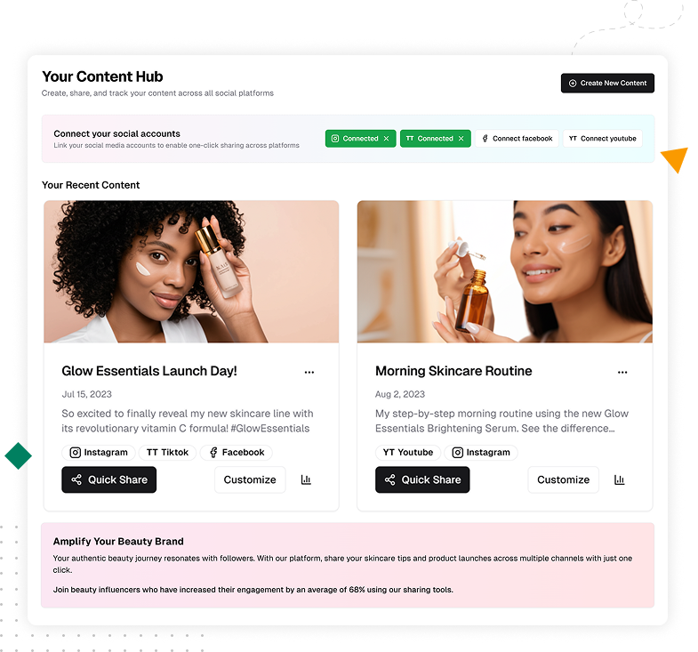Illustration showcasing AI-powered smart configuration features for optimizing customer advocacy programs.