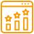 Pencil and ruler icon